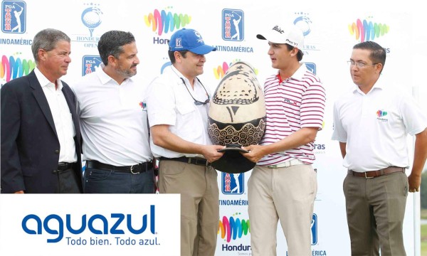 Felipe Velásquez, venezolano que se lleva el Honduras PGA Tour Latinoamérica de golf