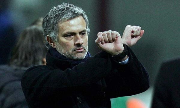 Las peores caras del entrenador portugués José Mourinho