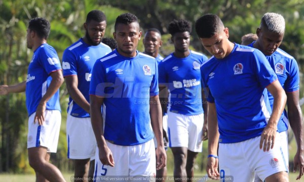Con alegría y enfocado en un triunfo, cerró Olimpia preparación para enfrentar a Motagua