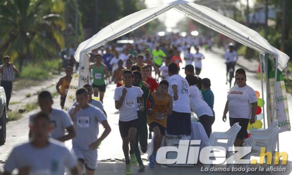 Puerto Cortés corrió por la Cruz Roja