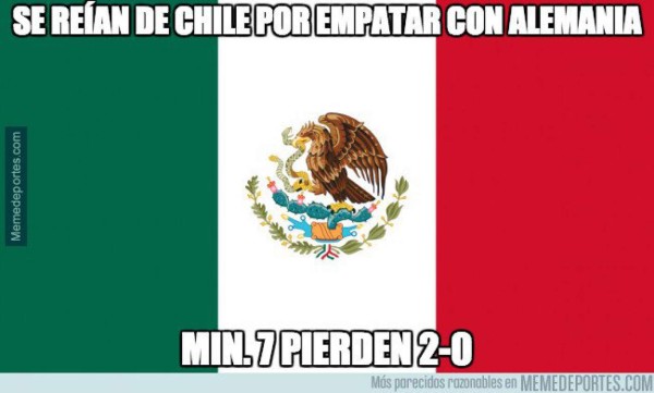 Los terribles memes de la paliza de Alemania a México en la Copa Confederaciones