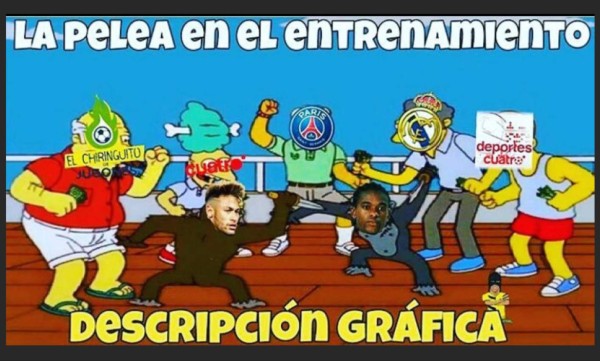 ¡NO PERDONAN! Los memes de la pelea entre Neymar y Semedo