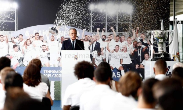 ¿Quiénes son los invitados? Así fue el festejo íntimo del Real Madrid por el título de LaLiga