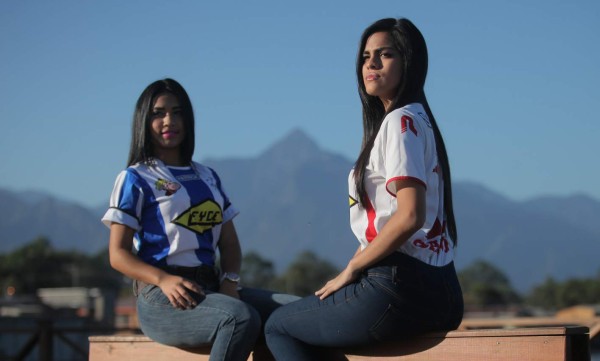 Conocé a Iris y Jacssiel, las bellas chicas que calientan el clásico ceibeño