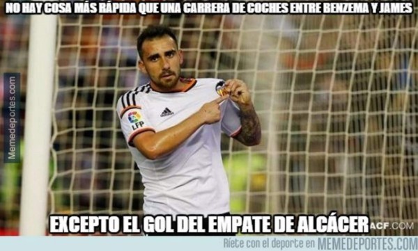 Los memes que dejó el empate del Real Madrid ante Valencia