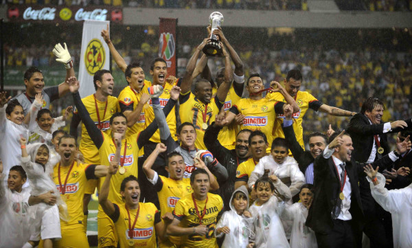 América, campeón del fútbol de Mexico.
