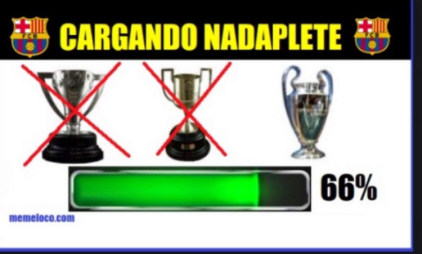 Los memes hacen pedazos al Barcelona y Messi por reaccionar tarde en la liga española