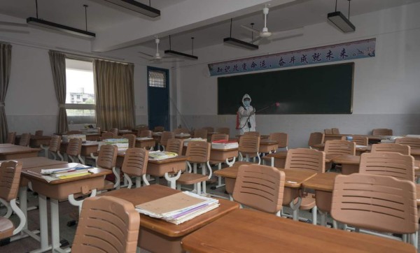 ¿Estamos preparados? Las imágenes del regreso a clases en escuelas de China