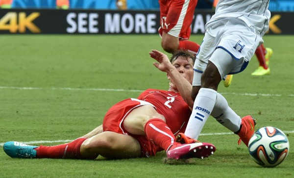 Honduras se despide del mundial con una derrota de 3-0 ante Suiza