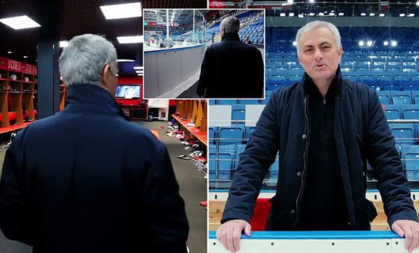 Televisión y ejercicios: La nueva vida de José Mourinho lejos de los banquillos&nbsp;&nbsp;