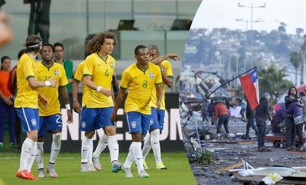 Brasil usará un uniforme especial en apoyo a las víctimas del sismo de Chile
