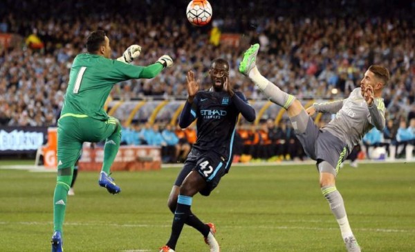 Keylor Navas no ha recibido goles en el Bernabeu en Champions