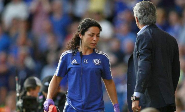 La primera salida en público de Eva Carneiro tras polémica con Mourinho y ex novio