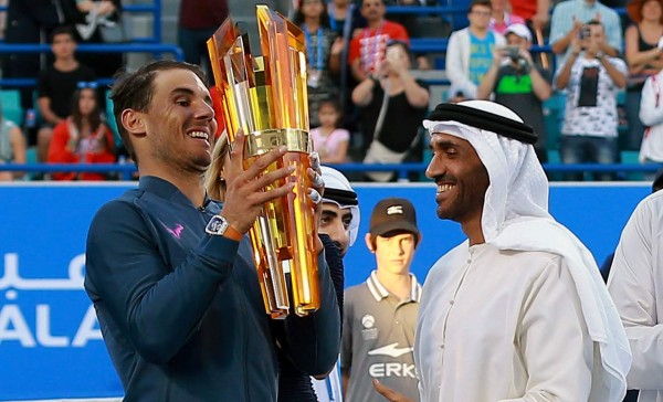 Rafael Nadal despide el 2016 con un título en Abu Dabi