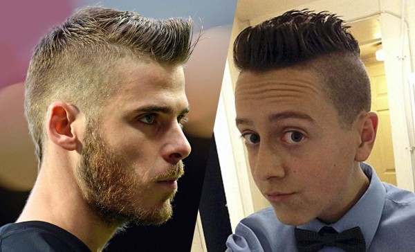 Estudiante inglés es castigado por emular a De Gea