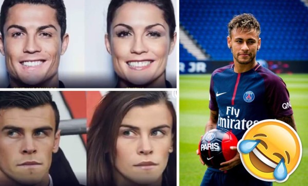 ¡Gracioso! Así se verían los cracks del mundo si fueran mujer