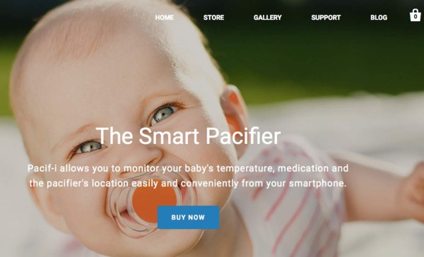 Lanzan un chupete inteligente con el que podrás medir la temperatura corporal de tu bebé de una forma sencilla.