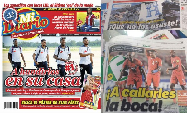 'A hundirlos en su casa' resaltan las portadas en Panamá