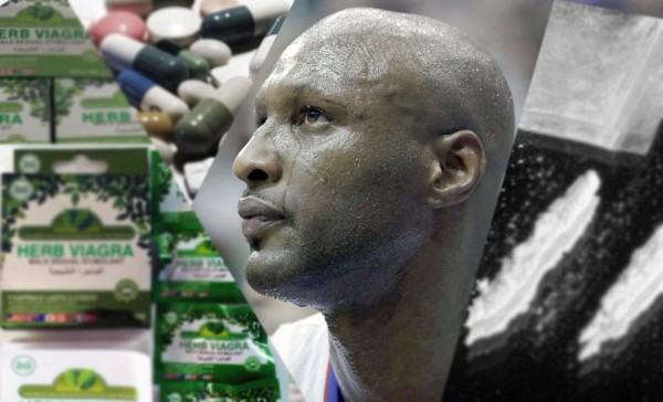 Viagra, cocaína y opiáceos dejan entre la vida y la muerte a Lamar Odom