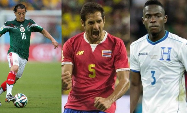 Los jugadores con más partidos con sus selecciones que estarán en la hexagonal de Concacaf