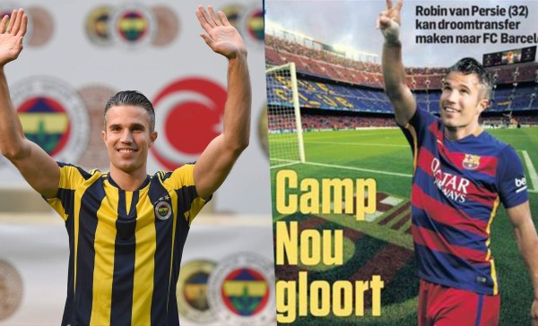 El fichaje de Van Persie por Barcelona costaría 3 millones de euros