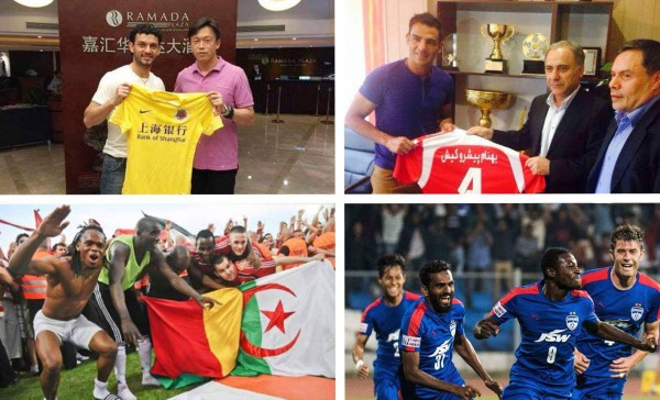 Centroamericanos que han jugado en ligas exóticas alrededor del mundo