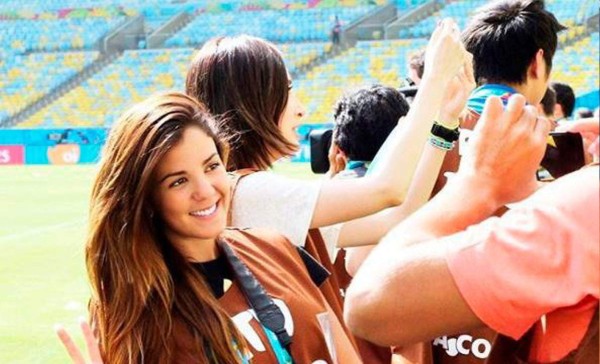La bella Antonella González enamoró en la Copa Centroamericana