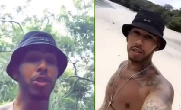 Lewis Hamilton disfruta de sus vacaciones en Costa Rica