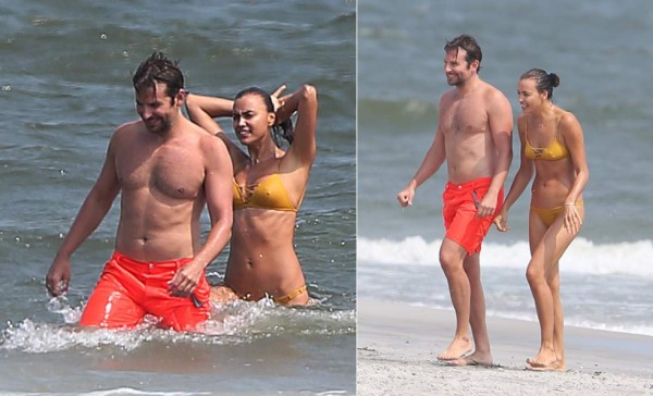 Entre rumores de embarazo, playas y besos, así es la vida de Irina Shayk lejos de Cristiano