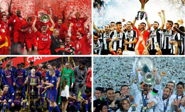 ¡Los más ganadores! Los equipos que se han cansado de alzar títulos