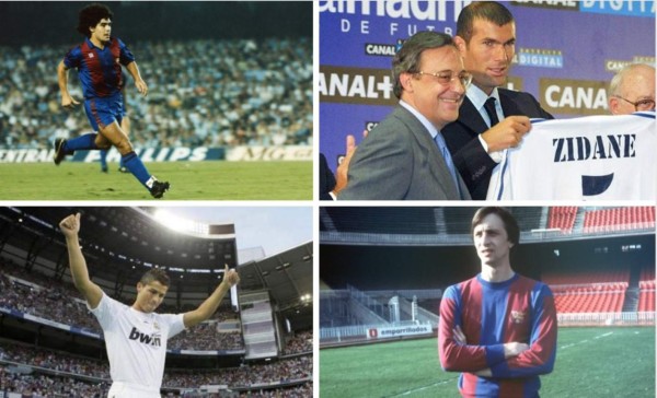 ¡Impresionante! El precio actual de algunos de los fichajes más sonados en la historia