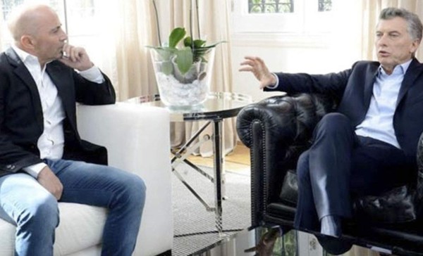 Macri y el seleccionador argentino Sampaoli se reúnen para hablar del Mundial