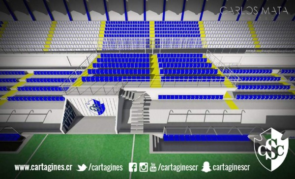 Cartaginés de Costa Rica remodelará su estadio
