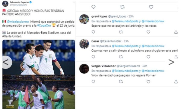 'Por eso no progresan y ojo con los carniceros': las duras críticas en México luego de confirmarse el amistoso contra Honduras