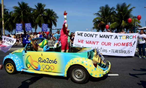 Así está el colorido de Río de Janeiro en el día de la inauguración de los Juegos Olímpicos