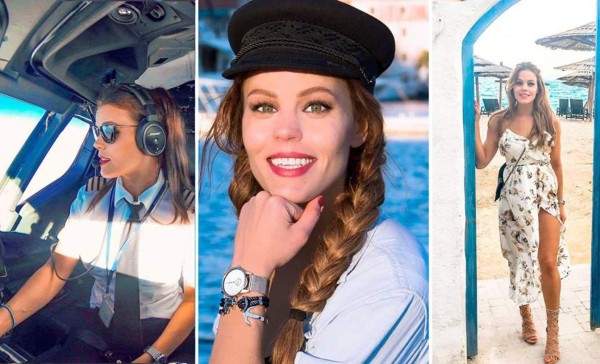 ¡Impresionante! Observe las fotos de la piloto más hermosa del mundo