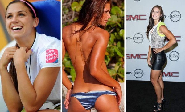 ¡Hermosa! Alex Morgan la mejor jugadora de la Concacaf