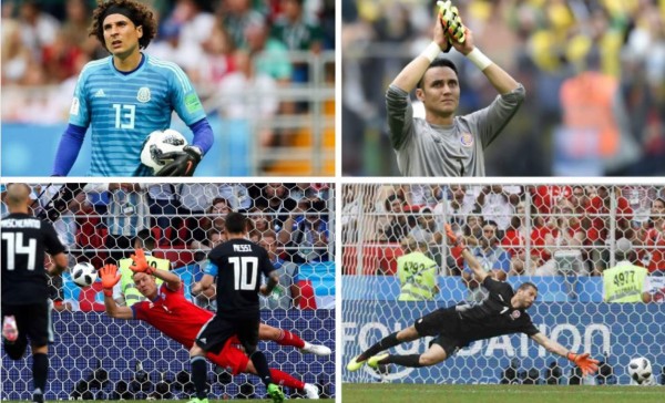 ¡Duelo de arqueros! Ochoa y Navas encabezan la lista de los porteros con más atajadas del Mundial