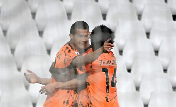 El guiño a Pirlo y mostró cuerpazo: Así fue el regreso de Cristiano Ronaldo con Juventus