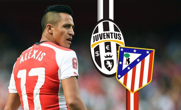 Juventus y Atlético de Madrid luchan por Alexis Sánchez