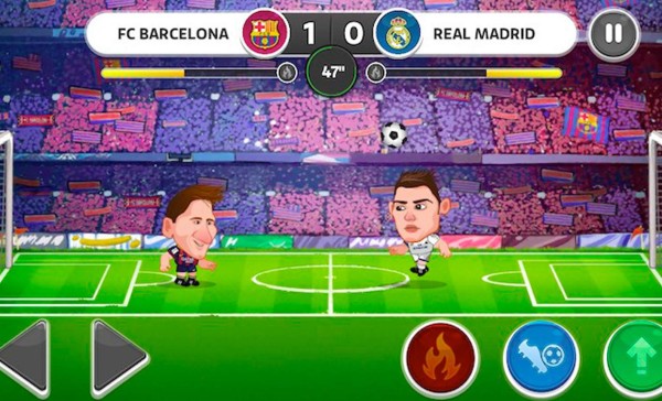 Jugá con tu estrella favorita de la liga española en esta apasionante aplicación.