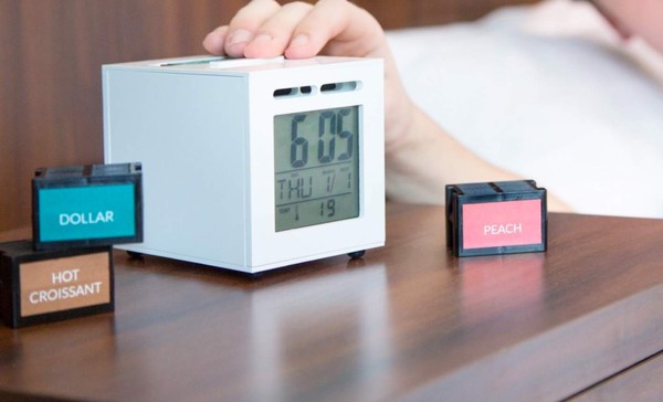 Este despertador te levanta con aroma a café, menta o chocolate