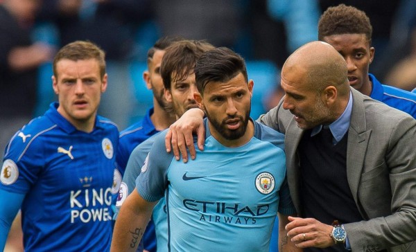 El 'Kun' Agüero no se va del Manchester City, afirma Guardiola