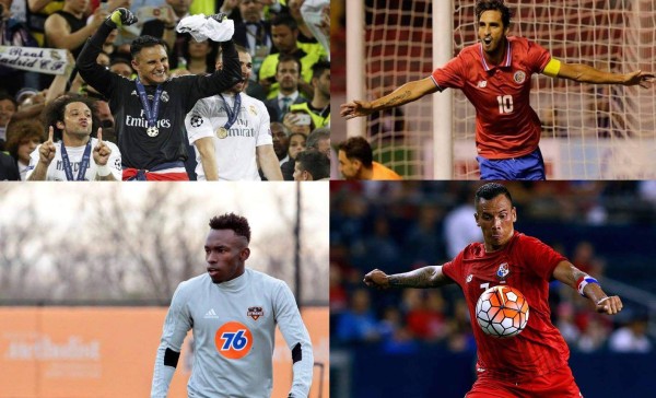 Los futbolistas centroamericanos más populares