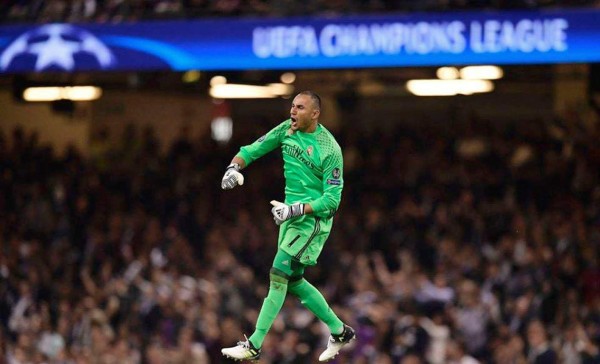 Keylor Navas, único centroamericano bicampeón en la historia de la Champions League