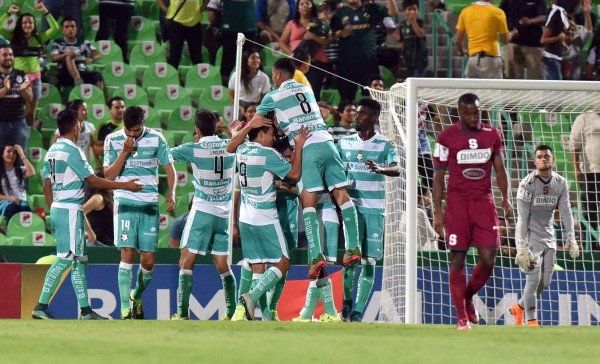 El Santos de México despacha al Saprissa con una paliza