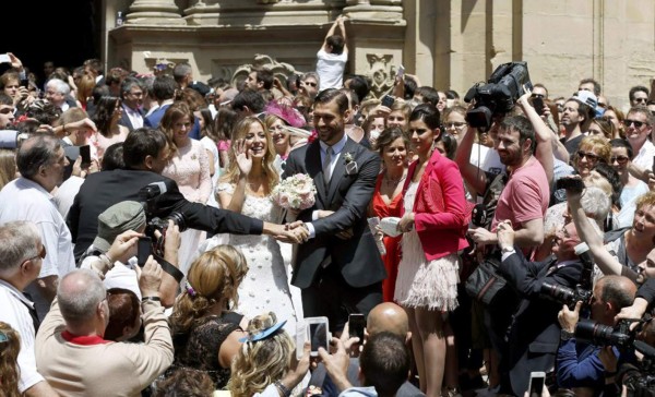 Las bodas de los futbolistas este fin de semana por el mundo