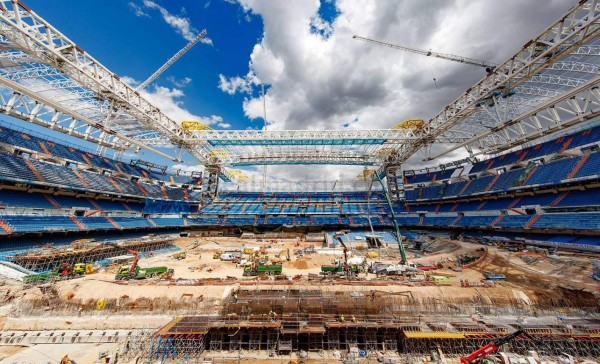 Imágenes históricas del nuevo Bernabéu: Así luce el estadio del Real Madrid; instalado el techo