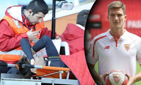 Andreolli estará entre seis y ocho meses de baja