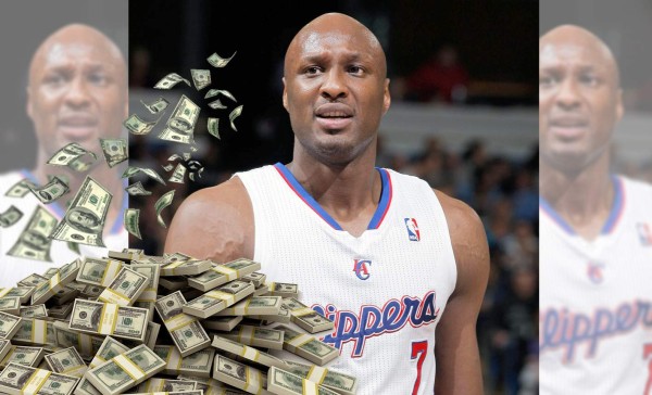 Odom gastó 75 mil dólares en el burdel donde fue hallado inconsciente